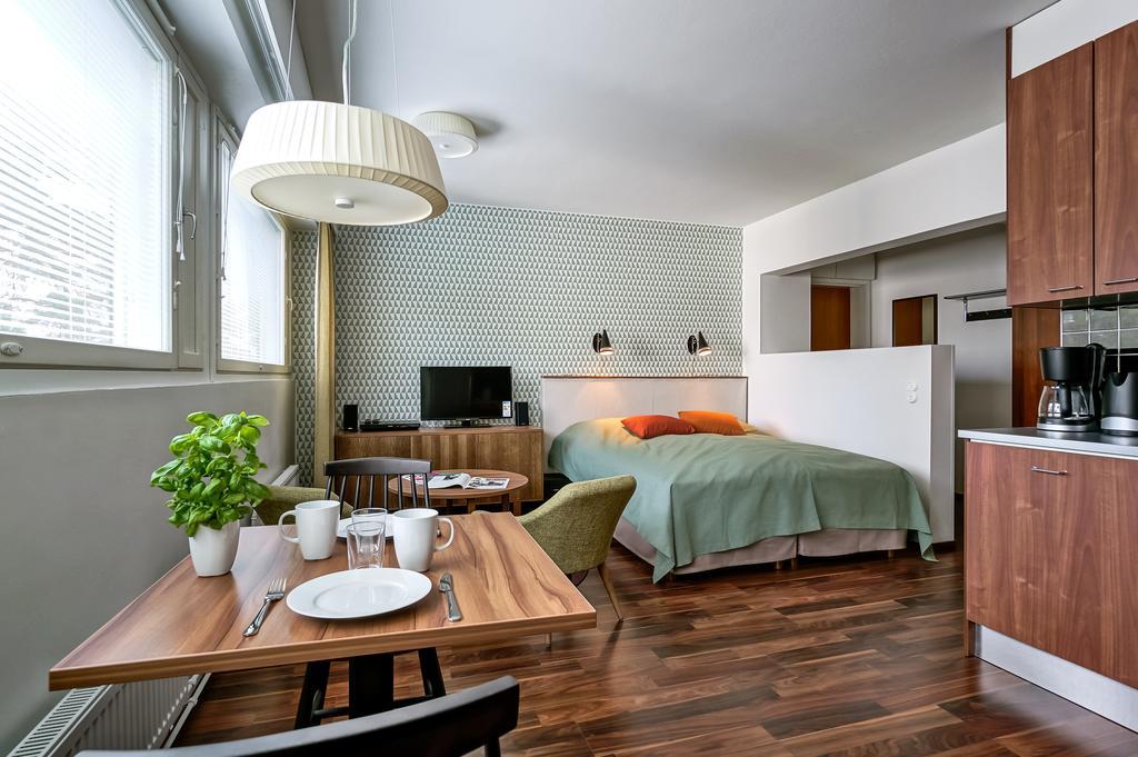 Forenom Serviced Apartments Espoo Tapiola Ruang foto